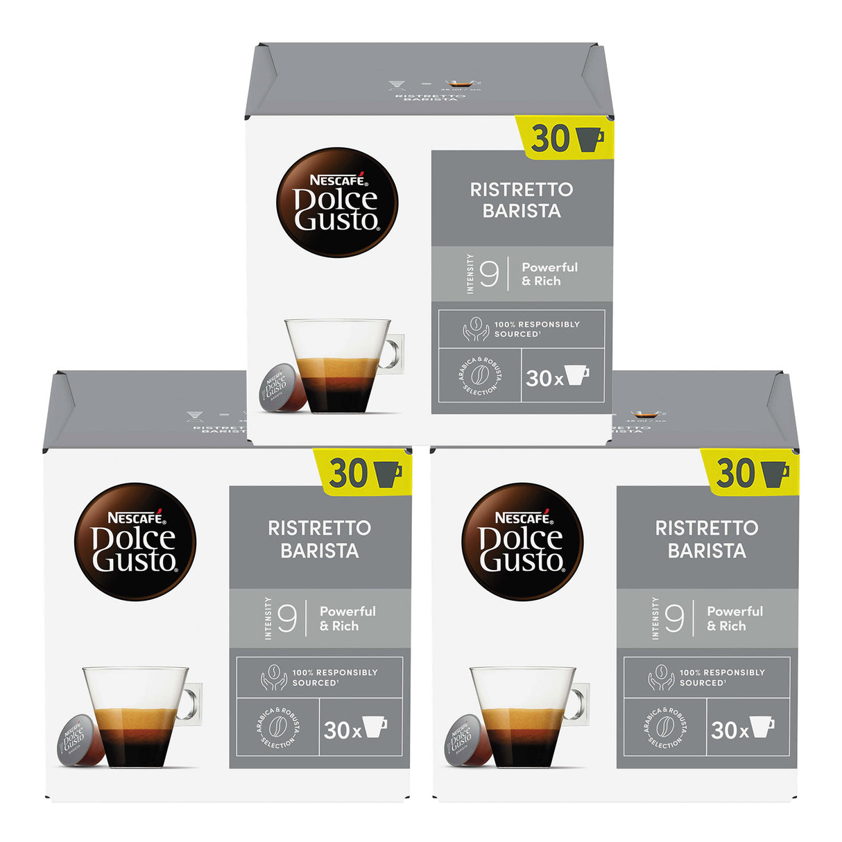 Nescafe Dolce Gusto Ristretto Barista 3x30 Magnum Pack Case