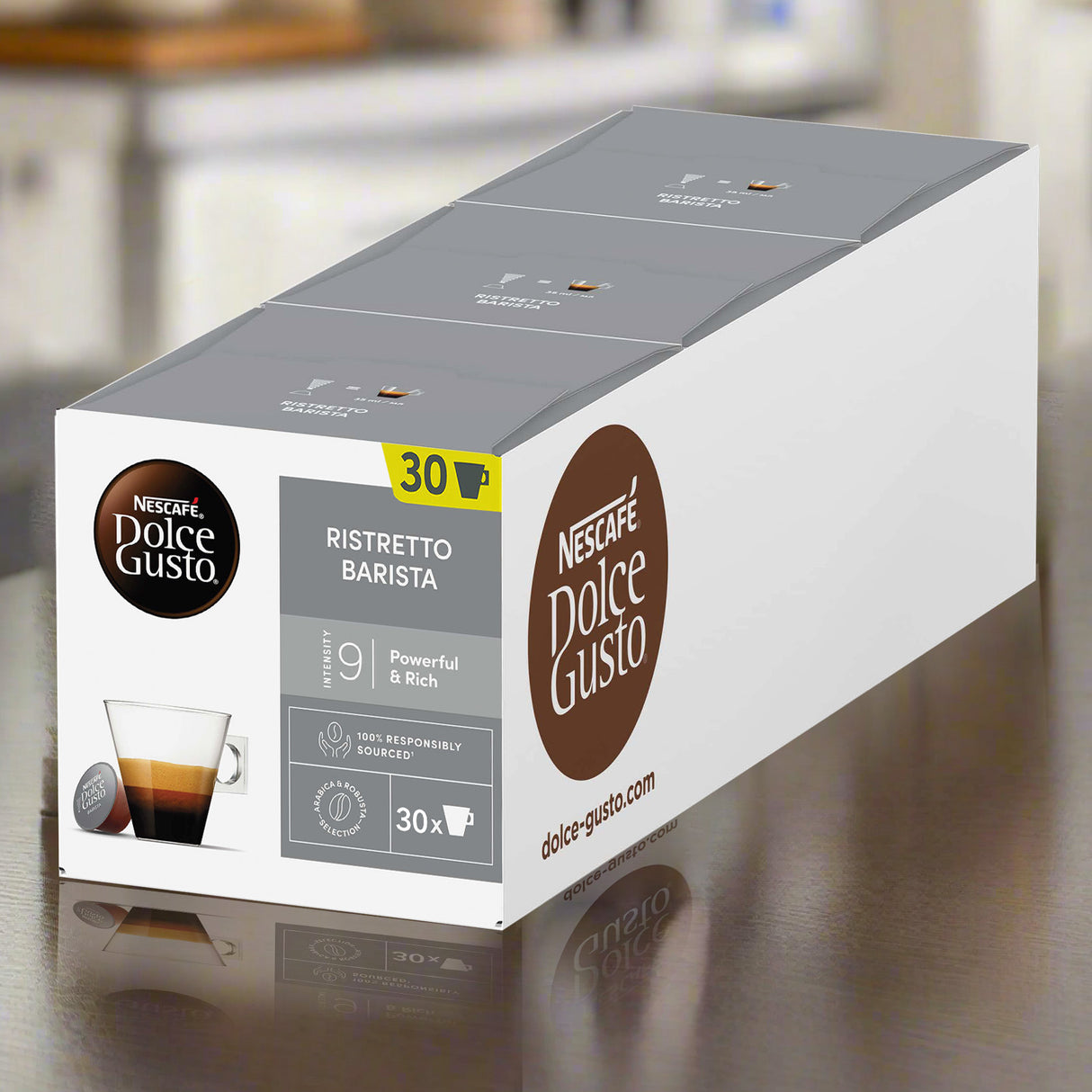 Nescafe Dolce Gusto Ristretto Barista 3x30 Magnum Pack Case