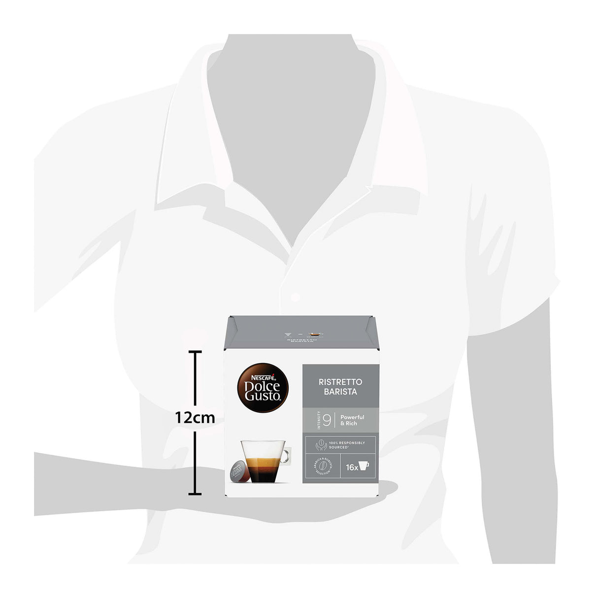 Nescafe Dolce Gusto Ristretto Barista Coffee Pods - Case