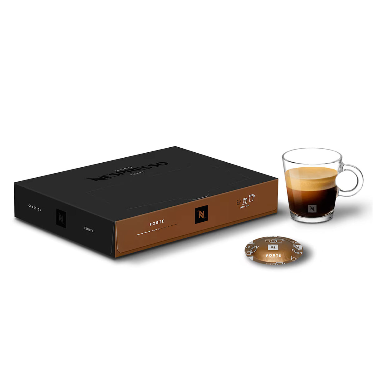 Nespresso Professional Forte Coffee Capsules 1x50