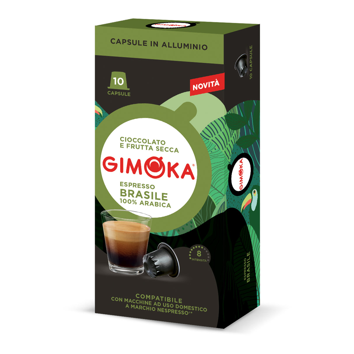Gimoka Espresso Brasil Coffee Pods