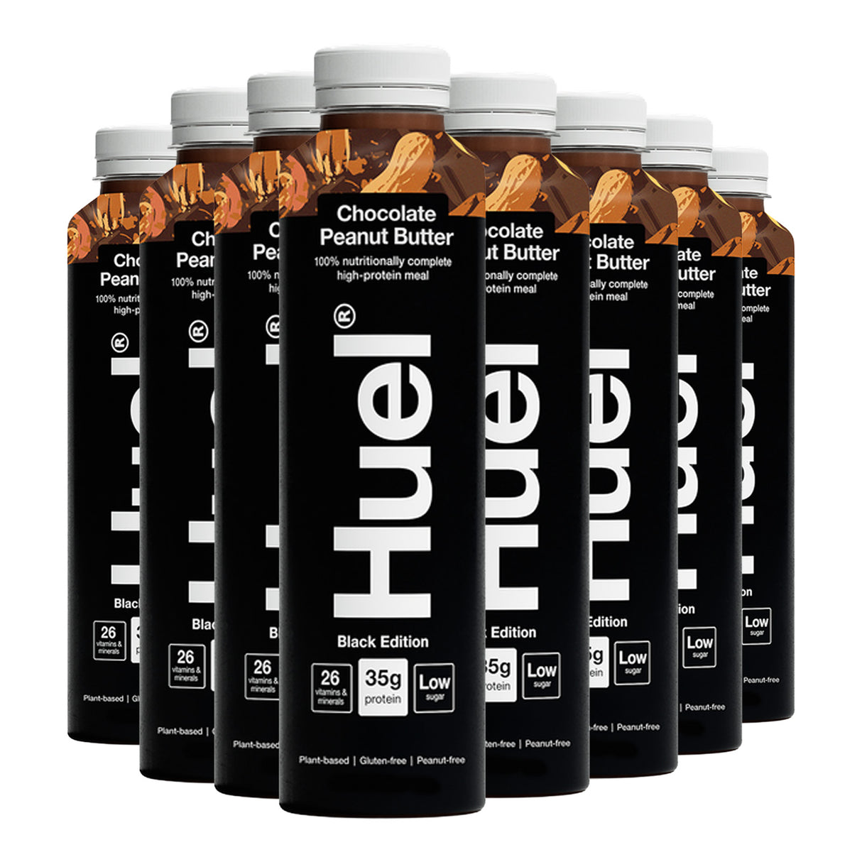 Huel Ready To Drink x8 Black Edition Chocolate Peanut Butter