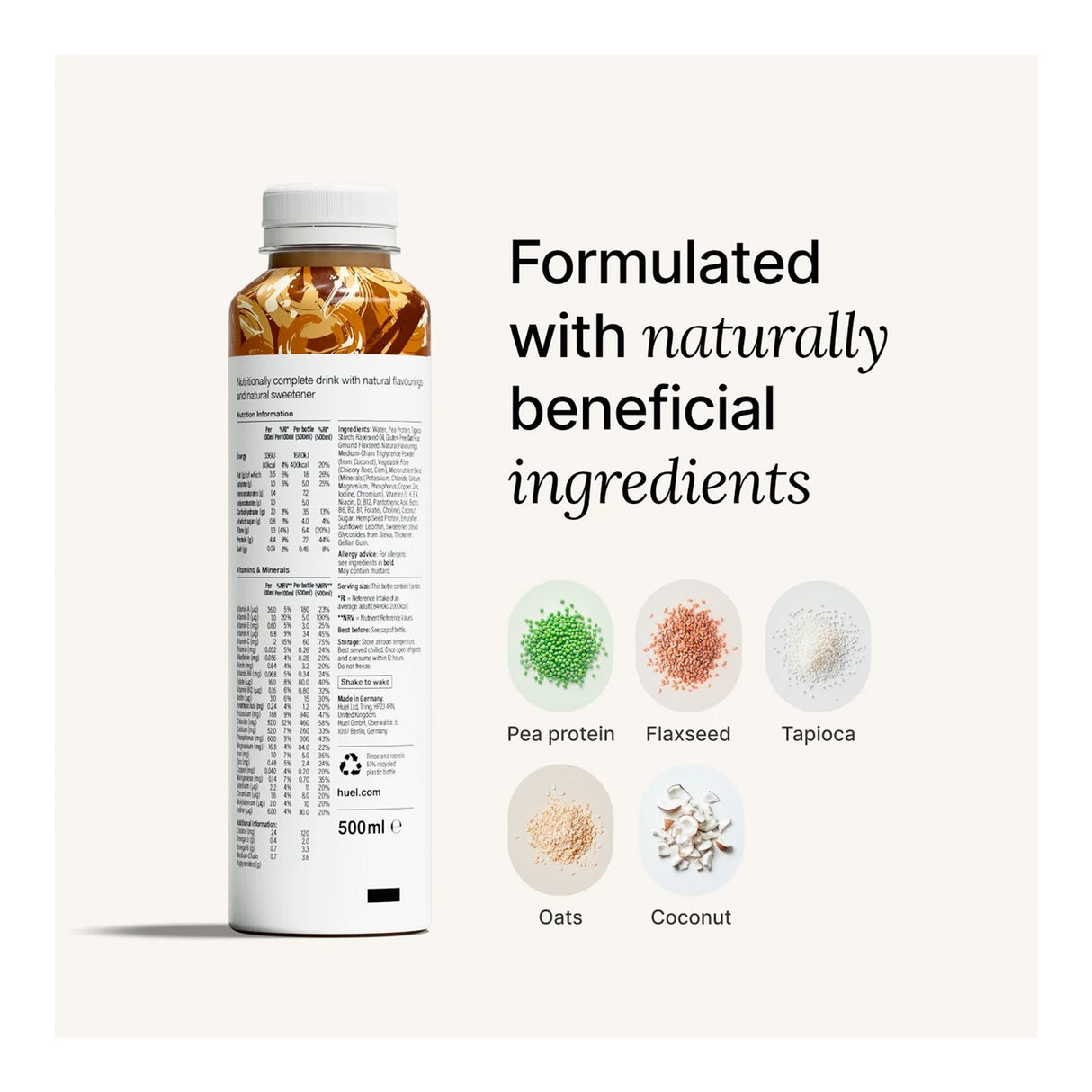 Huel Ready To Drink x8 Complete Meal Cinnamon Swirl