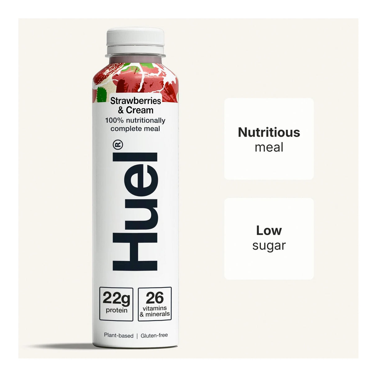 Huel Ready To Drink x8 Complete Meal Strawberries & Cream