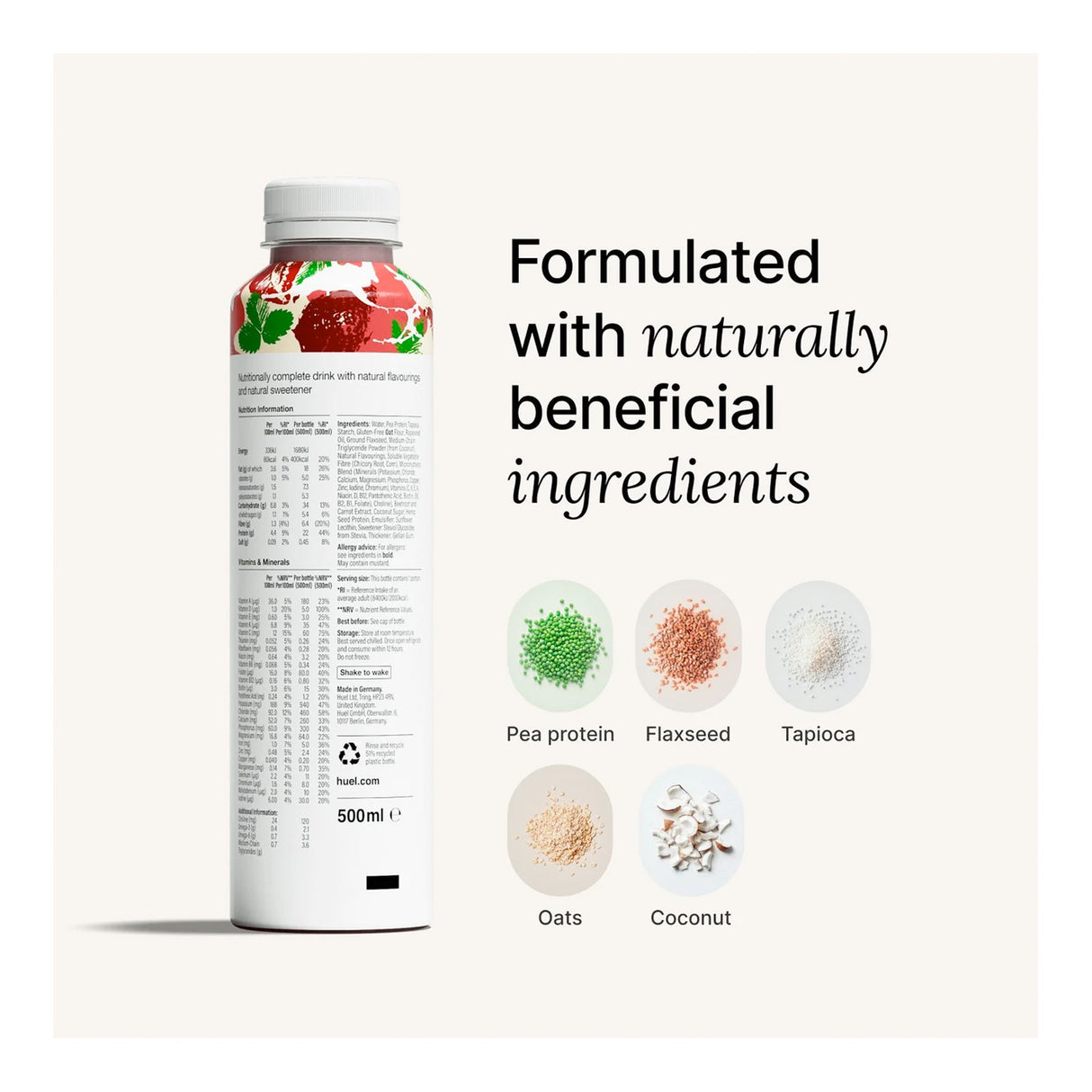Huel Ready To Drink x8 Complete Meal Strawberries & Cream