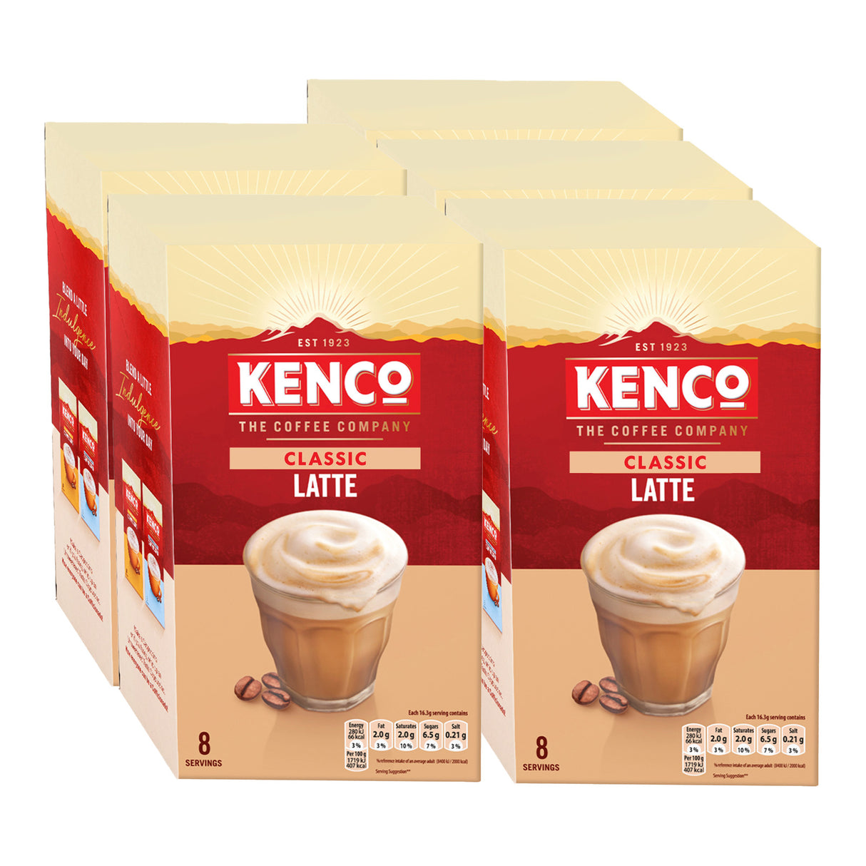 Kenco Classic Latte 5x8 Packs