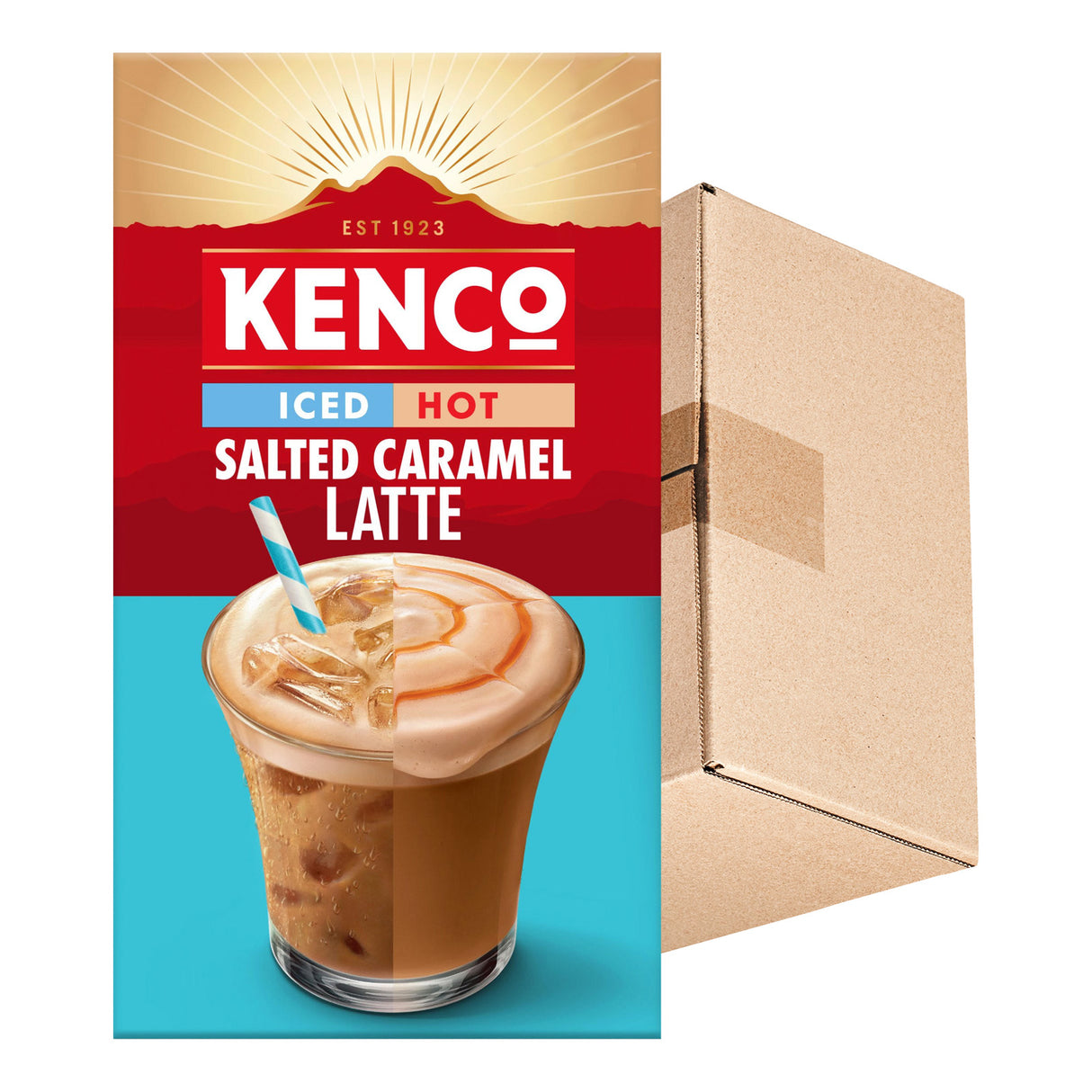 Kenco Iced Hot Salted Caramel Latte 5x8 case