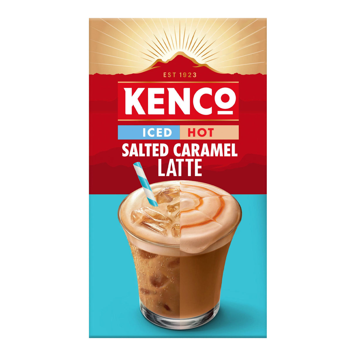 Kenco Iced Hot Salted Caramel Latte packet