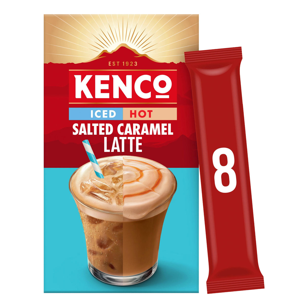 Kenco Iced Hot Salted Caramel Latte pack