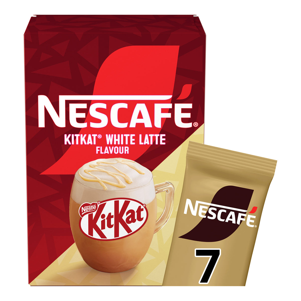 Nescafe White KitKat Latte Coffee 6x7 Sachets
