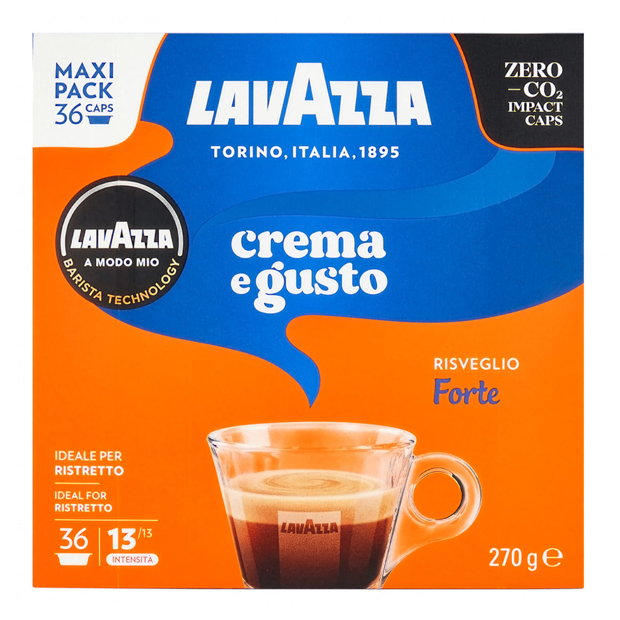 Lavazza Crema E Gusto Forte coffee pack 1x36