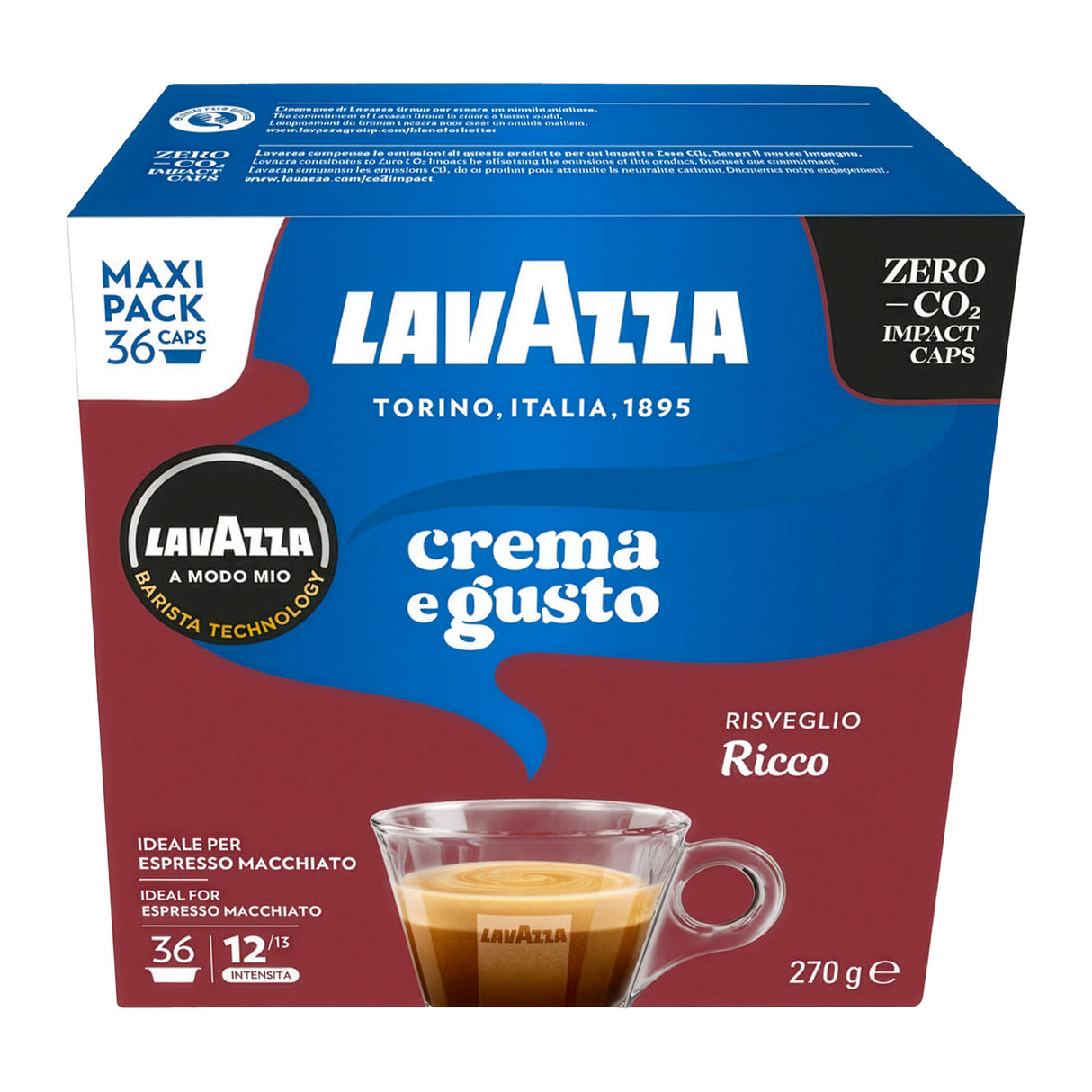 Lavazza crema e gusto ricco packet