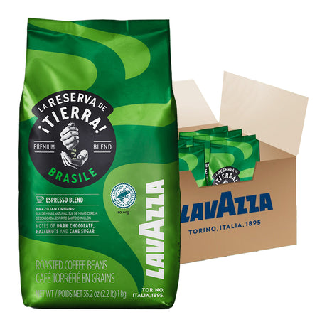 Lavazza Tierra  Brazil Espresso Blend Case