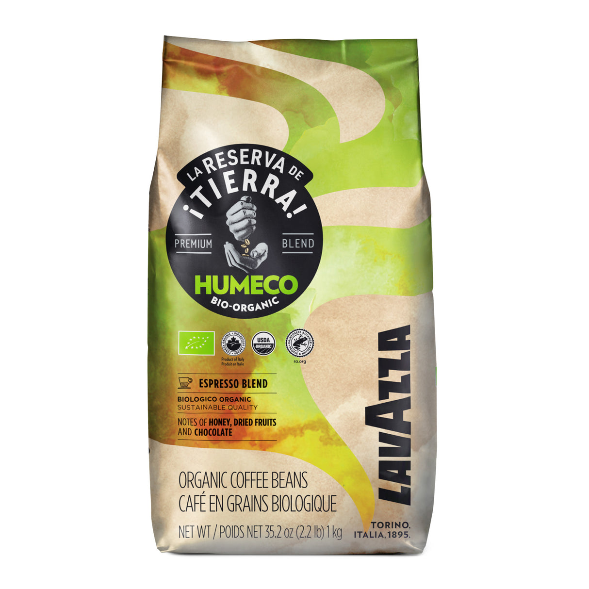 Lavazza Tierra Humeco Coffee Beans 6x1kg