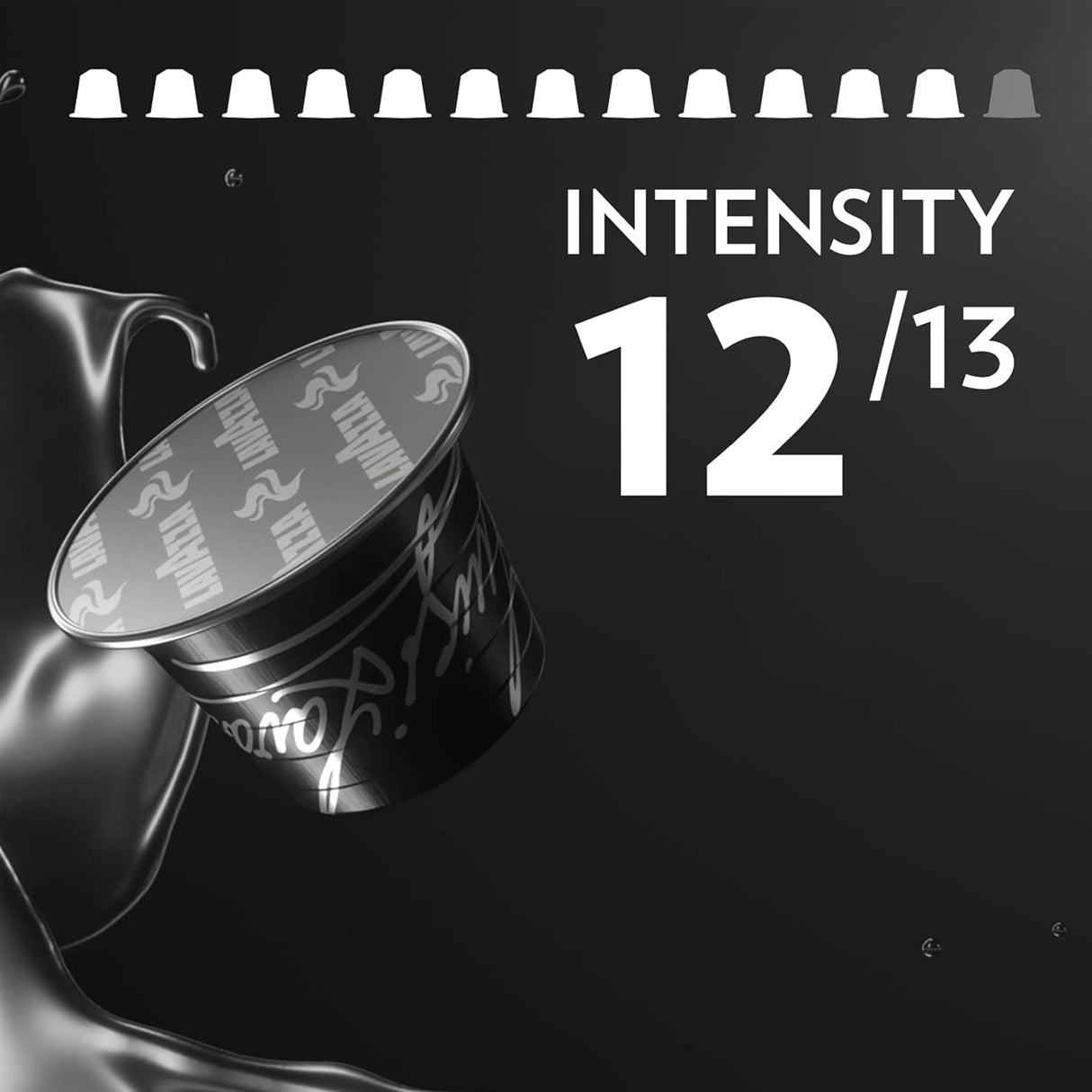 Lavazza Maestro Espresso Ristretto Nespresso Compatible Coffee Capsules 10x10