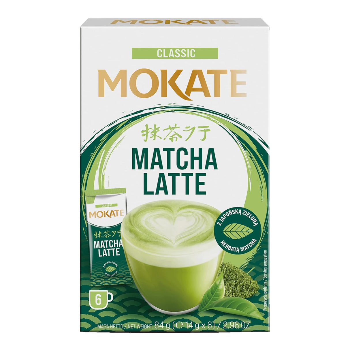 Mokate Matcha Latte Sachets
