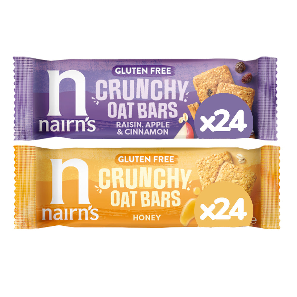 nairns oat bars mixed boxes