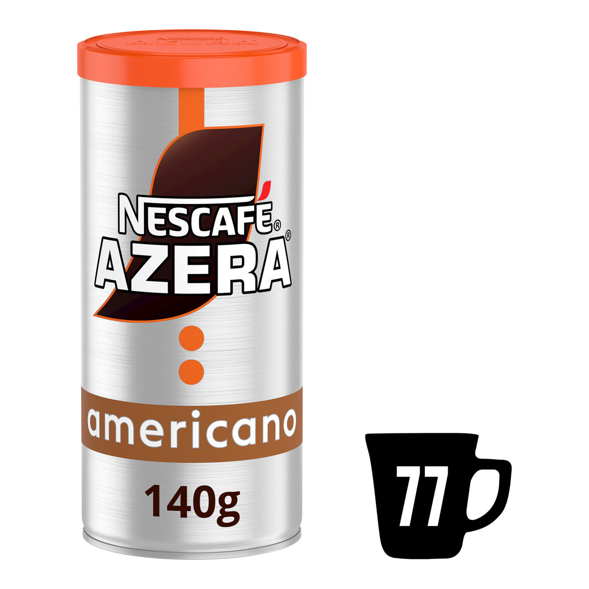 Nescafe Azera Americano Instant Coffee Tins 6x140g