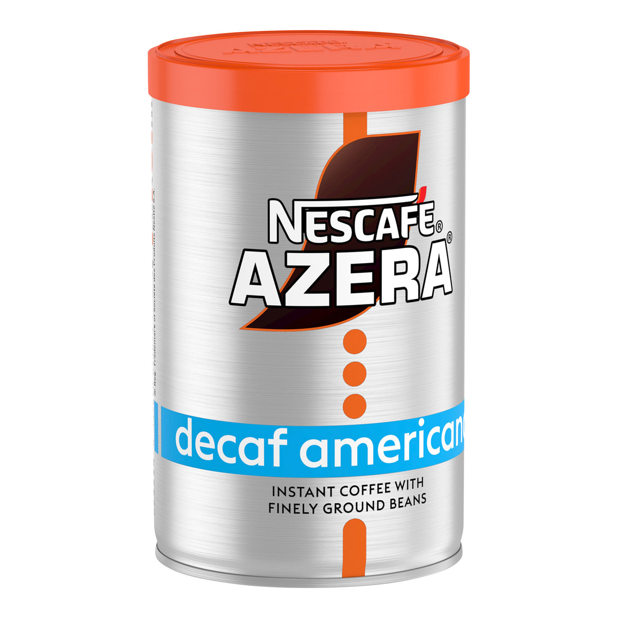 Nescafe Azera decaf americano coffee can right