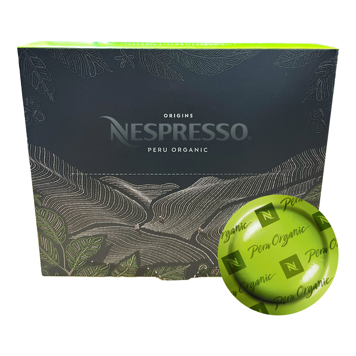 Nespresso Professional Peru Organic Coffee Capsules 1x50