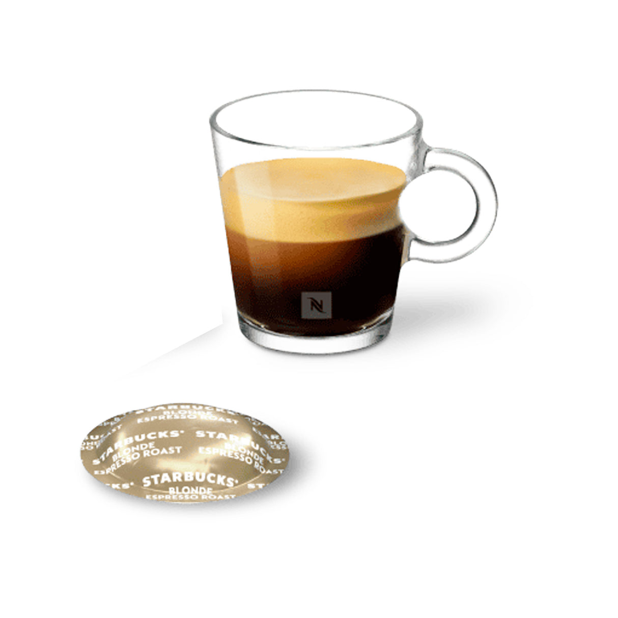 Nespresso Professional Starbucks Blonde Espresso Roast Coffee Capsules 1x50