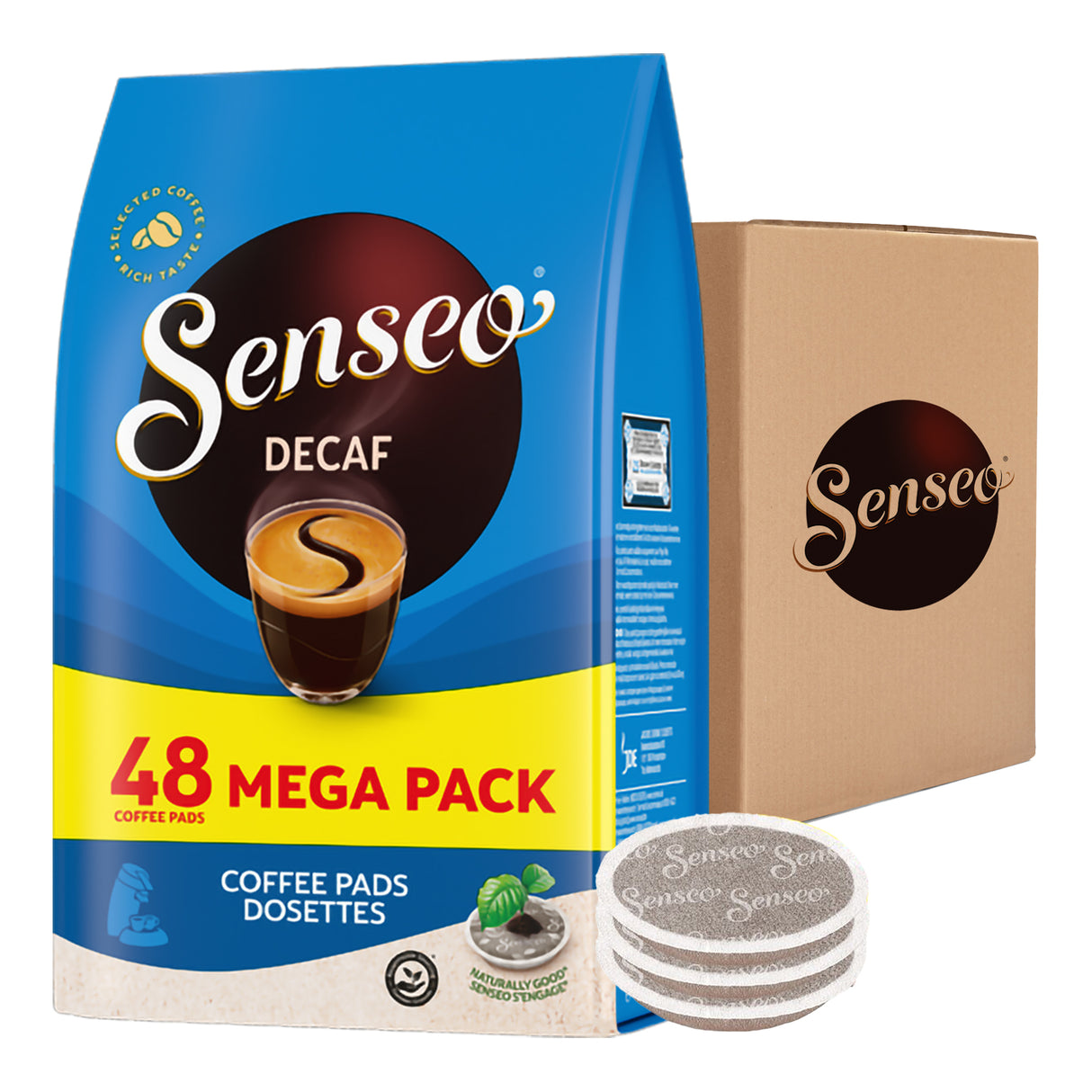 Senseo Decaf 10x48 coffee pads