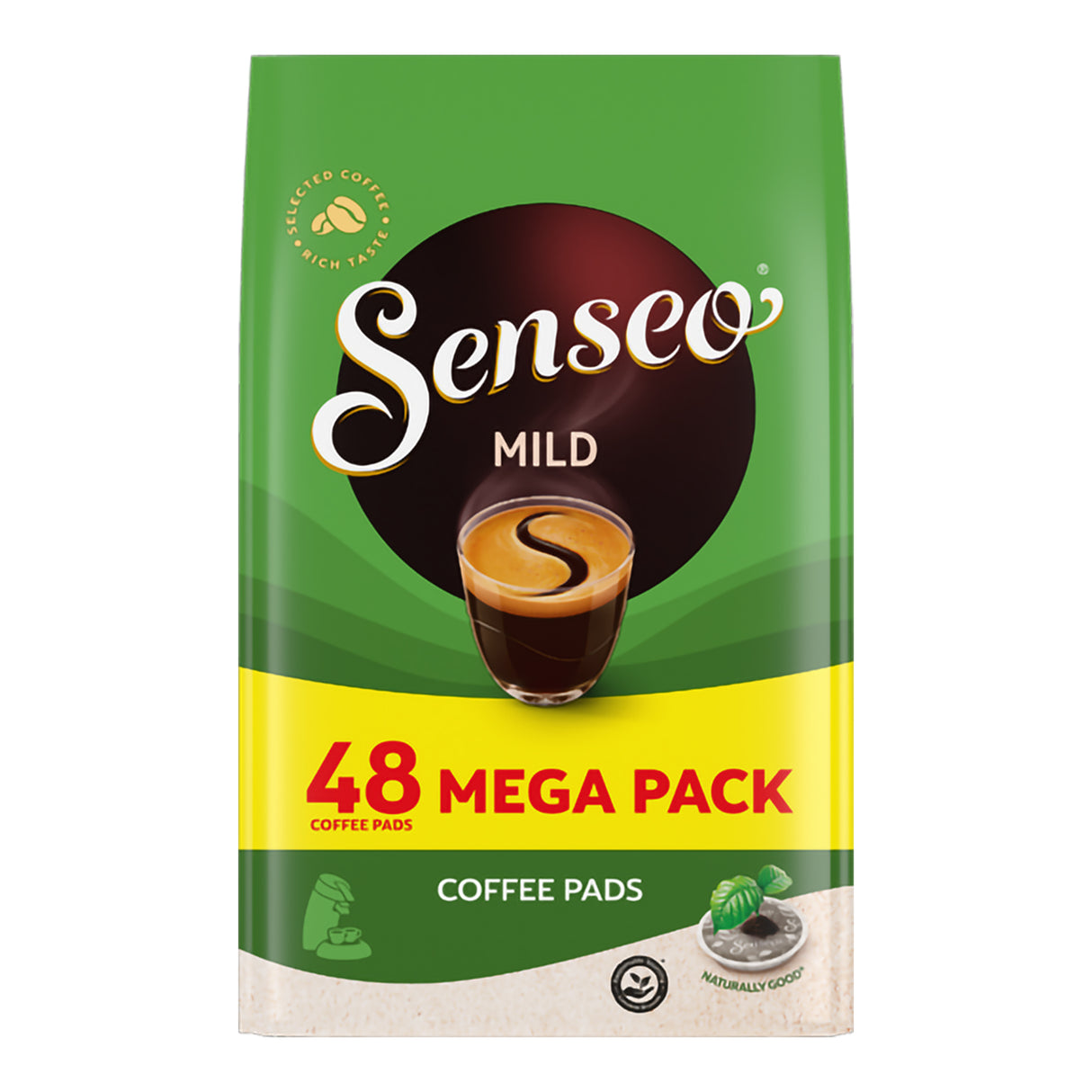 Senseo Mild coffee pads x48 packet