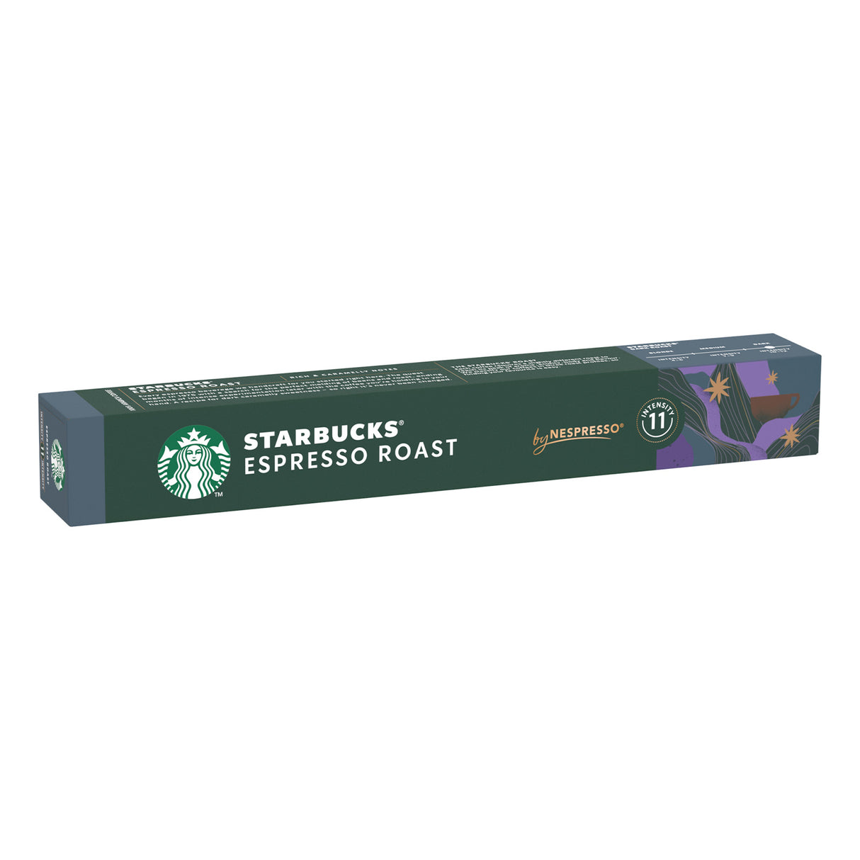 Starbucks By Nespresso Espresso Roast 1x10 Coffee Capsules