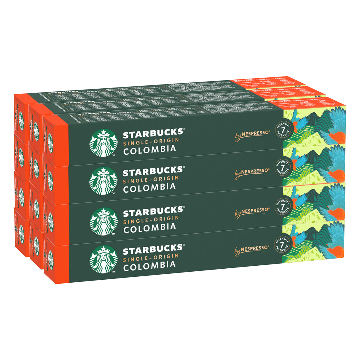 Starbucks Nespresso Colombia Coffee pods Case