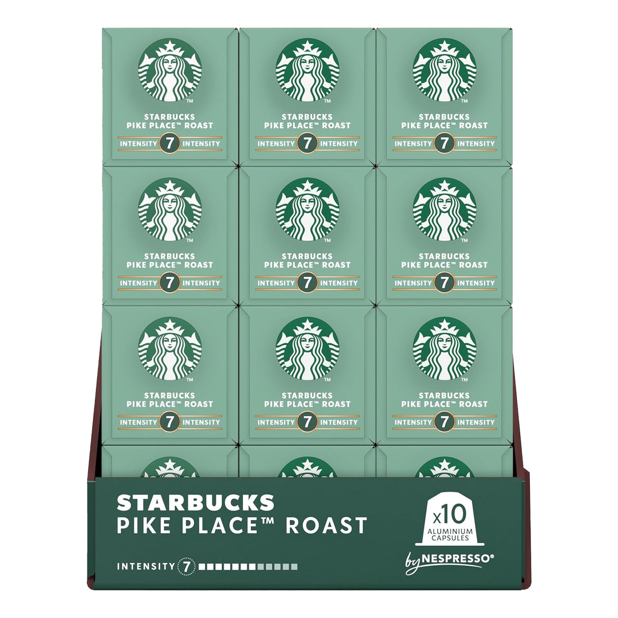 Starbucks By Nespresso Pike Place 12x10 Coffee Capsules