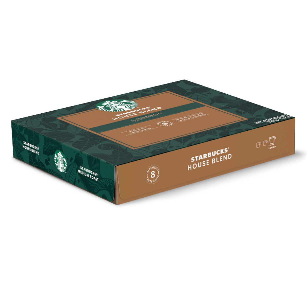 Starbucks House Blend coffee packaging on a white background
