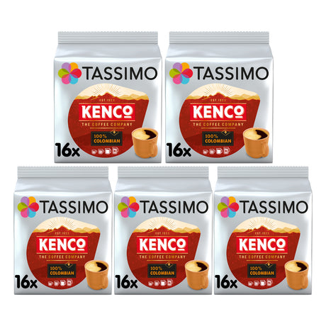 Tassimo Kenco Colombian coffee pods case