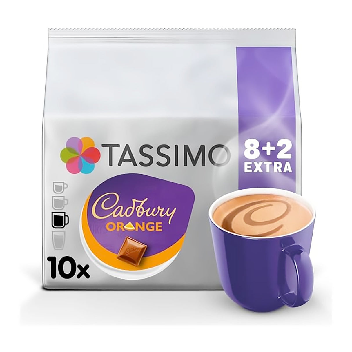 Tassimo Cadbury Orange Hot Chocolate Coffee Pods Case