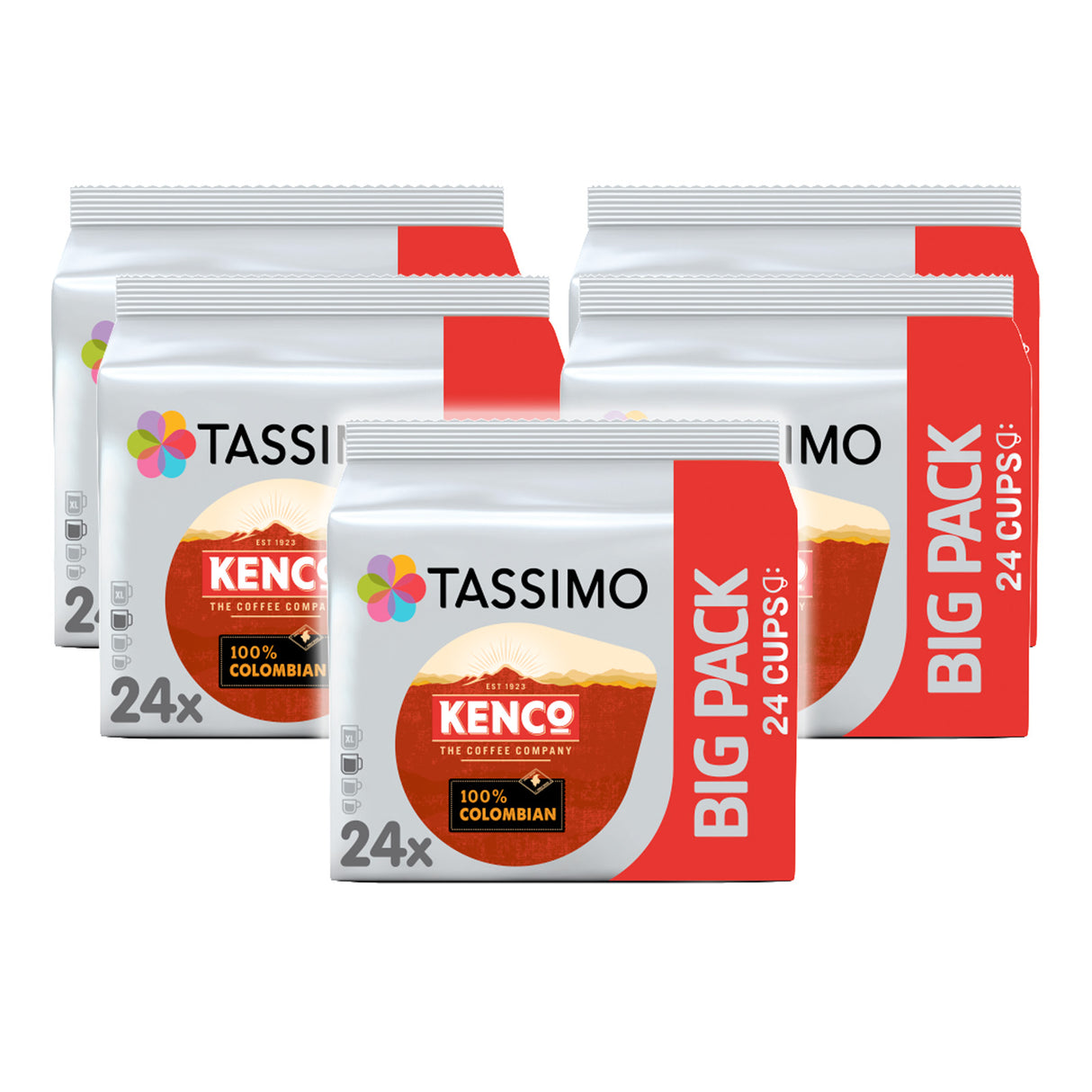 Tassimo Kenco colombian coffee case