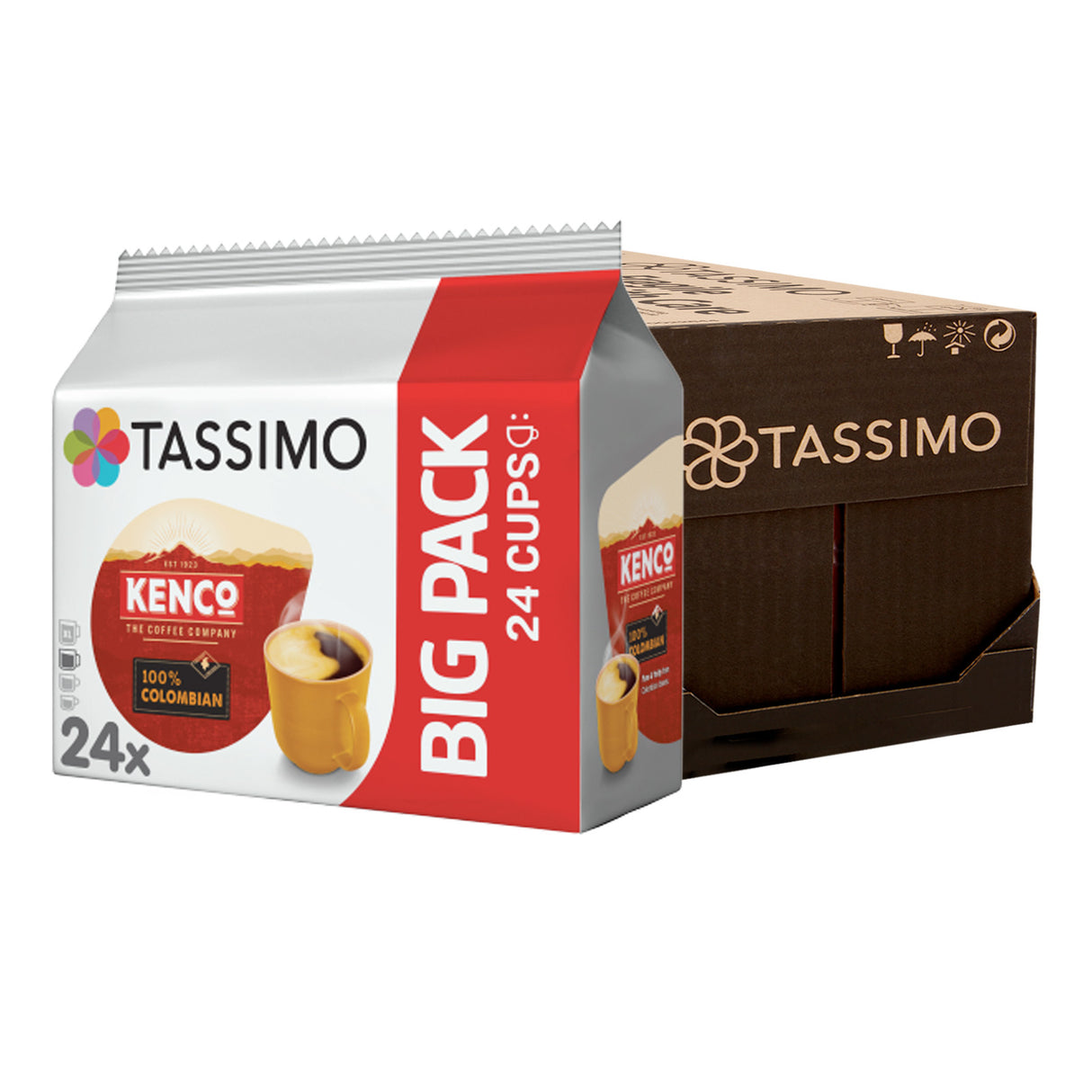 Tassimo Kenco colombian coffee case
