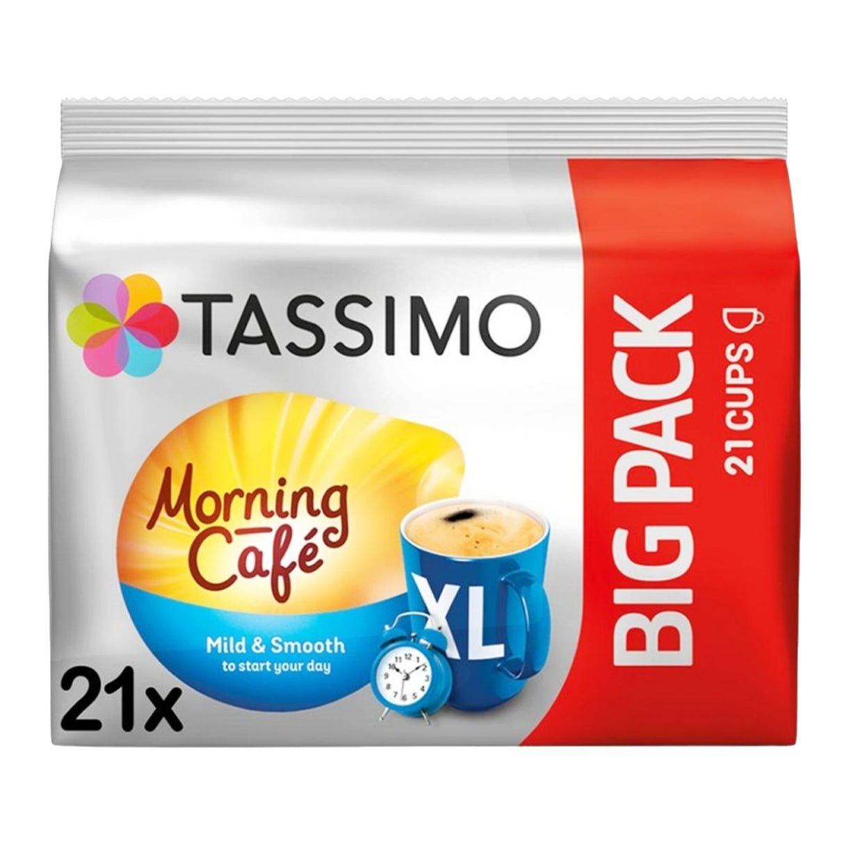 Tassimo Morning Cafe coffee pod pack