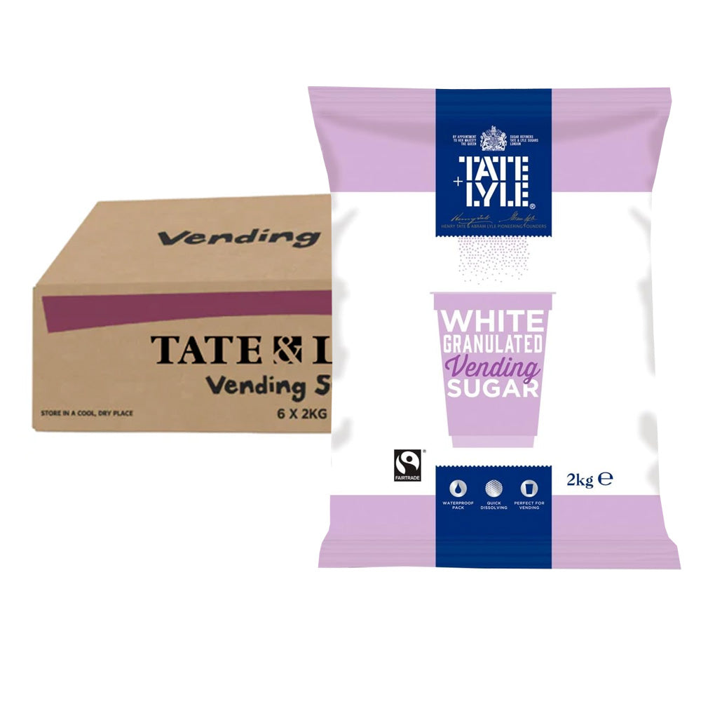 Tate & Lyle Vending Sugar Case 6x2Kg