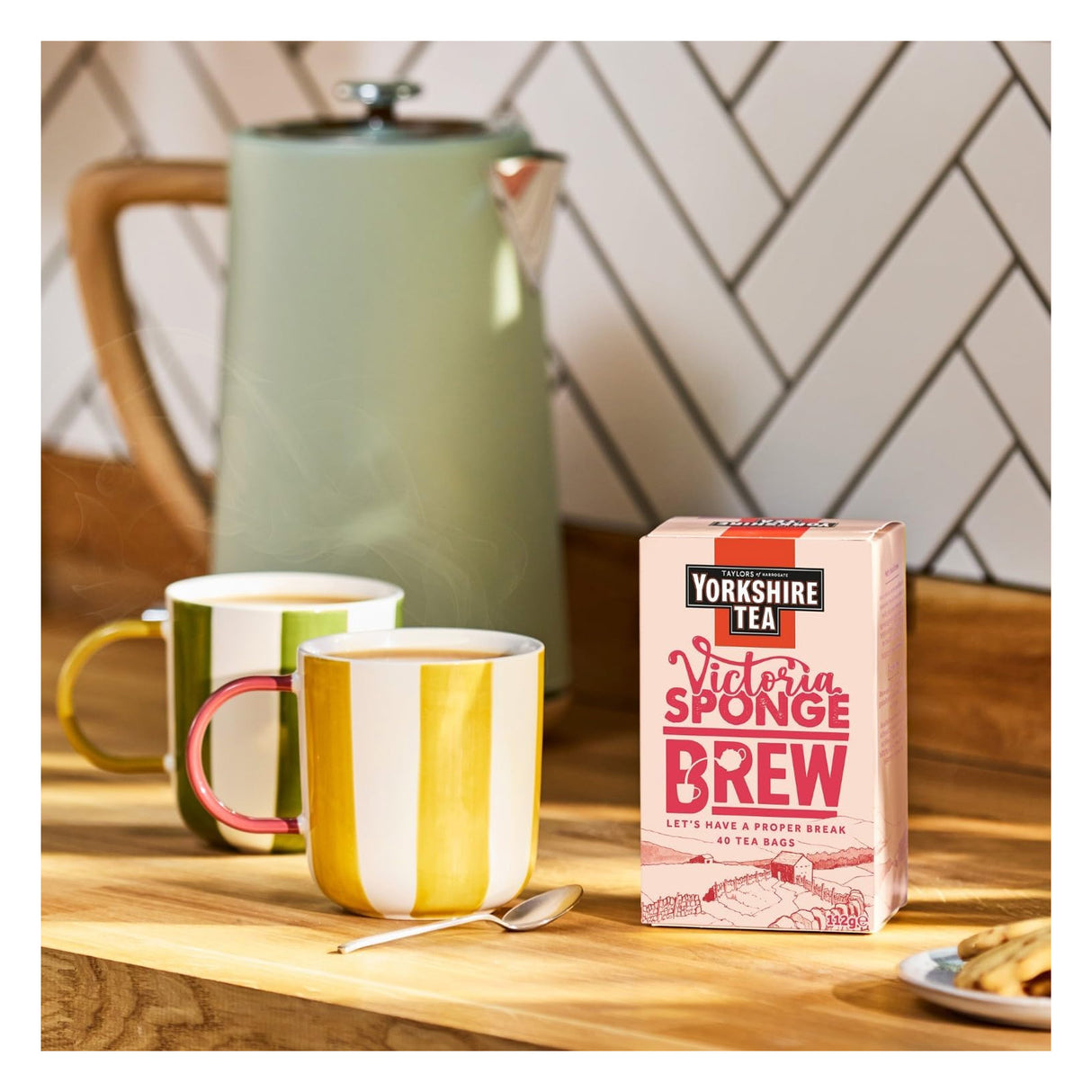 Yorkshire Tea Victoria Sponge Tea Bags 4x40