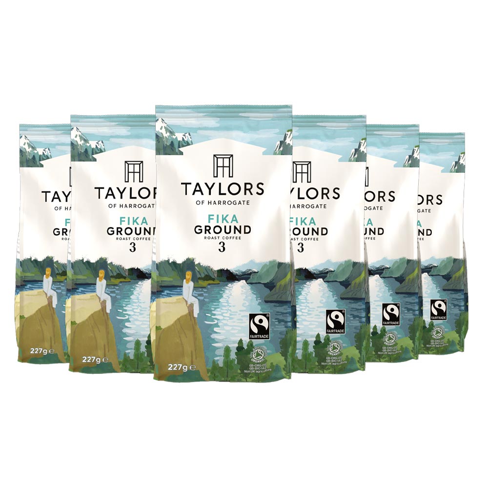 Taylors of Harrogate Fika Ground Coffee 6x227g
