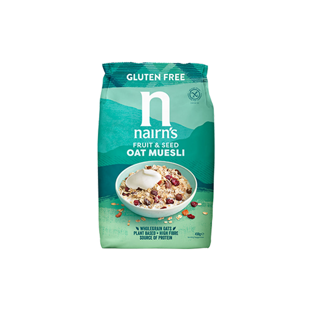 Nairn's Gluten Fruit & Seed Oat Muesli 5x450g