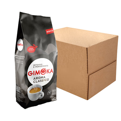 Gimoka Aroma Classico Coffee Beans Case 6 x 1Kg