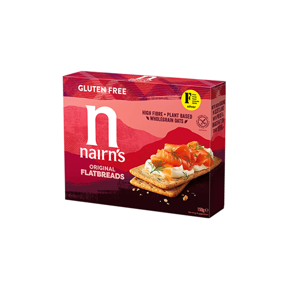 Nairn's Gluten Free Original Flatbreads Case of 6 x 150g