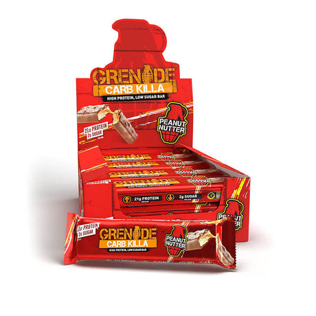 Grenade Peanut Nutter Protein Bars box of 12