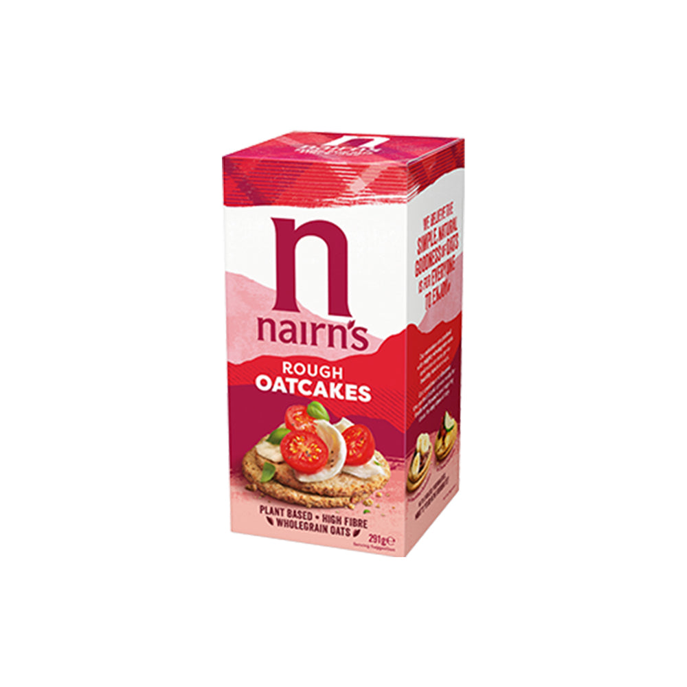 Nairn's Rough Oatcakes Case of 10x291g