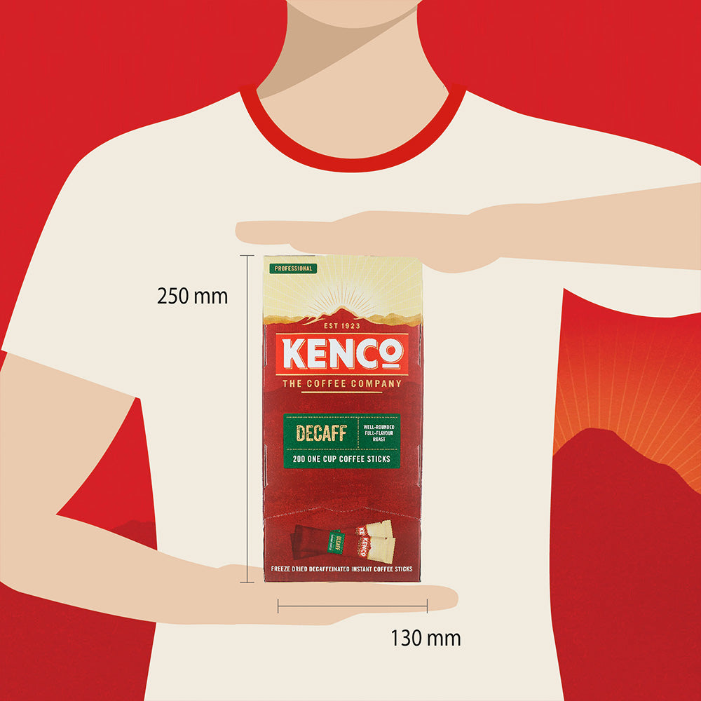 Kenco Decaffeinated Coffee Sticks 1x200