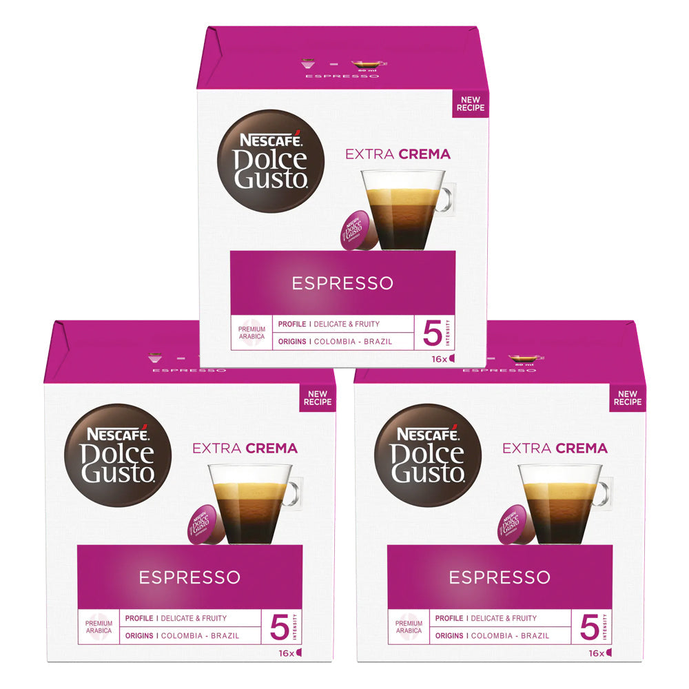 Nescafe Dolce Gusto Dolce Gusto Espresso Coffee Pods 3 x 16 Drinks