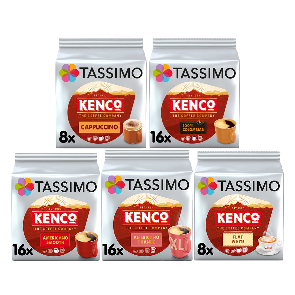 Tassimo Kenco Variety Pack 64 Drinks