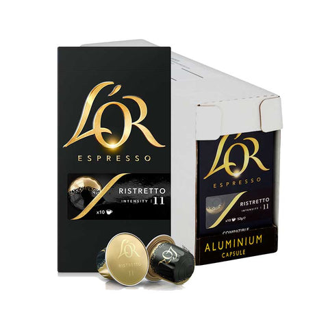 L'OR Espresso Ristretto Coffee Capsules 10 x 10 Nespresso Compatible