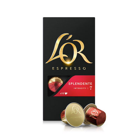 L'OR Splendente Espresso Coffee Capsules 1 x 10 Nespresso Compatible