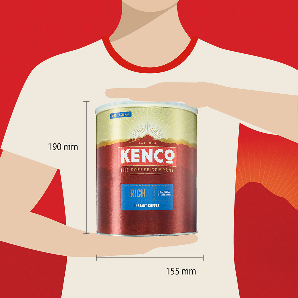 Kenco Rich Roast Instant Coffee Tins 6x750g